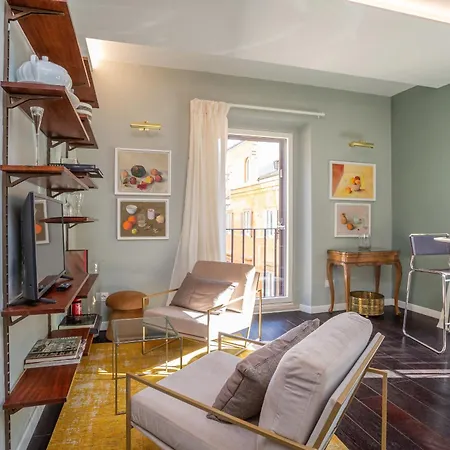 Lejlighed Chic Spanish Steps Retreat *