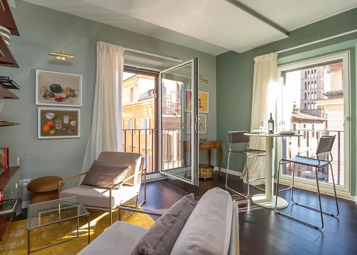 Chic Spanish Steps Retreat Apartmán Řím